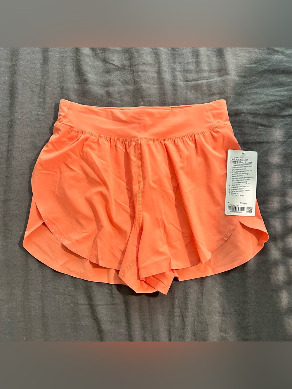 Lululemon Fast and Free High-Rise Short 3”